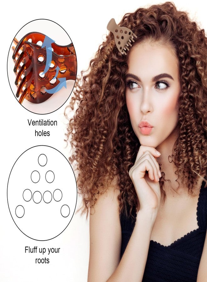 Xorim 7 PCS Clips for Curly Volume, Curl Clips for Hair Roots Lift, Anti-Slip and Anti-Wrinkle Volume Root Clip, Creates a Natural Fluffy Effect for All Hair-Types - Image 2